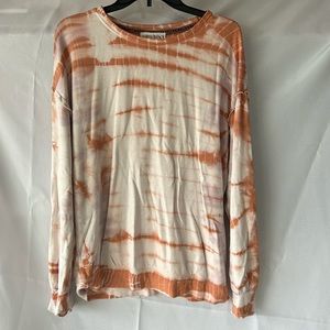 Oversized tie-dyed sweater